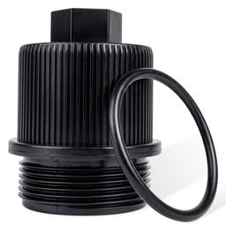 190030 Pentair Filter Drain Plug Cap Assembly Replacement with O-Ring - Compatible with Pentair Clean & Clear Plus, FNS Plus, Quad DE - Durable Pool Drain Plug Cap for Pool and Spa Filter thumbnail 0