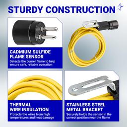 7006U 7135U Cad Cell Flame Sensor - Fits Beckett Oil Burners thumbnail 6