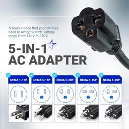20A 125V AC RV Shore Power Inlet Socket thumbnail 3