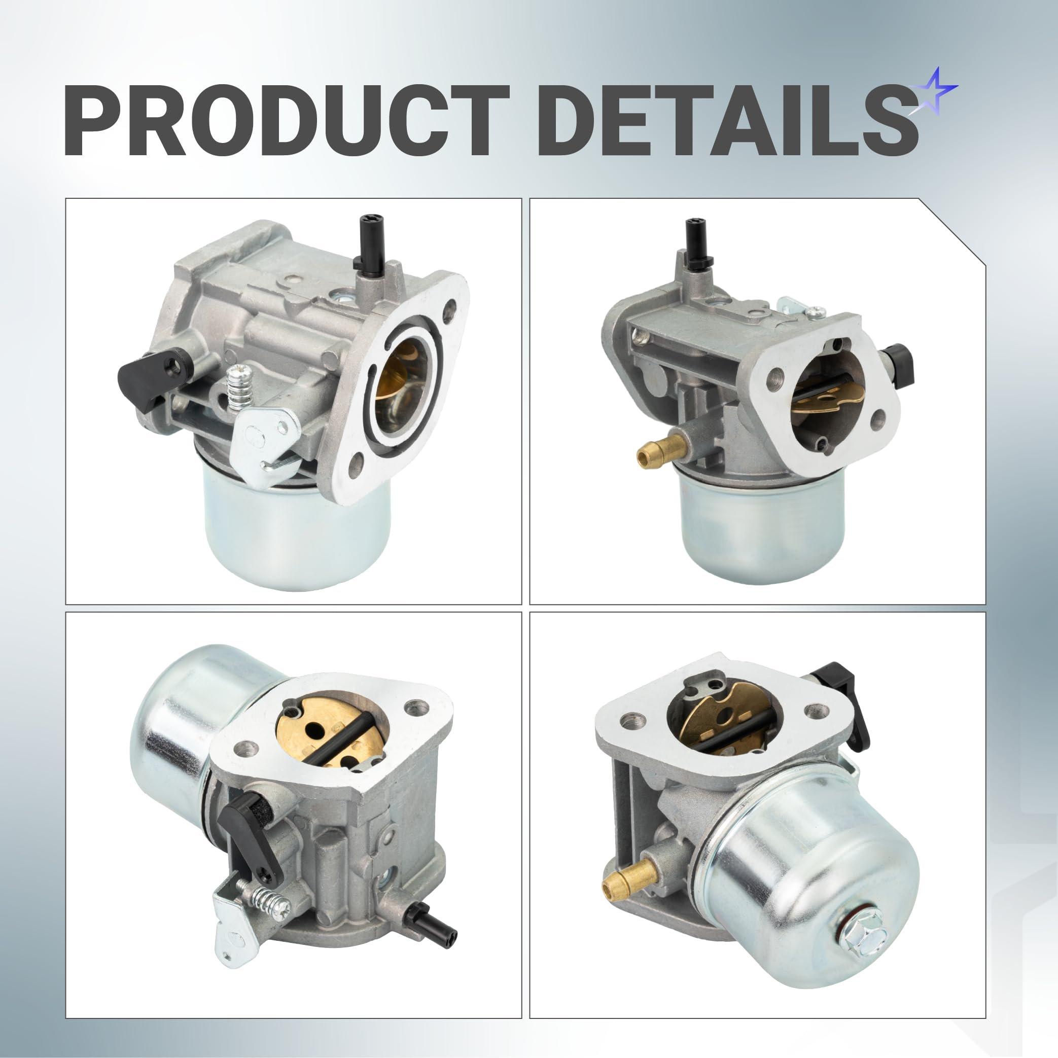 BlueStars 15003-7061 Carburetor for Kawasaki FH430V FH381V FH541V FS481V Engine Carb Replaces 15003-7047 15004-7057 15003-7107 15003-7054 with Fuel Pump, Fuel Filter, Spark Plug, Gaskets image 8