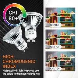 MR16 GU10 Halogen Bulb 120V 50W gu10+c Flood Light Bulb thumbnail 4