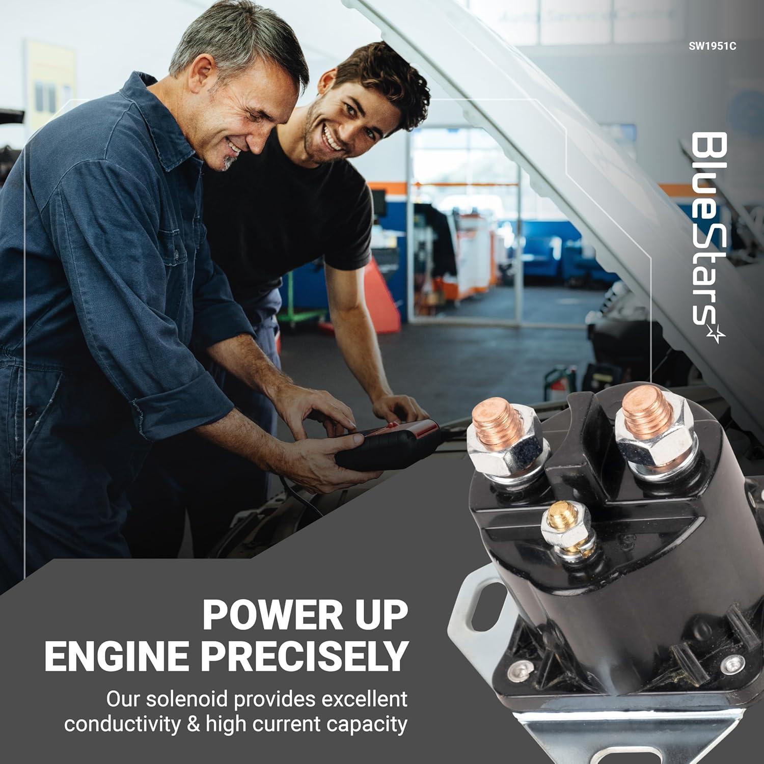 SW1951C Heavy Duty Starter Solenoid Relay image 1