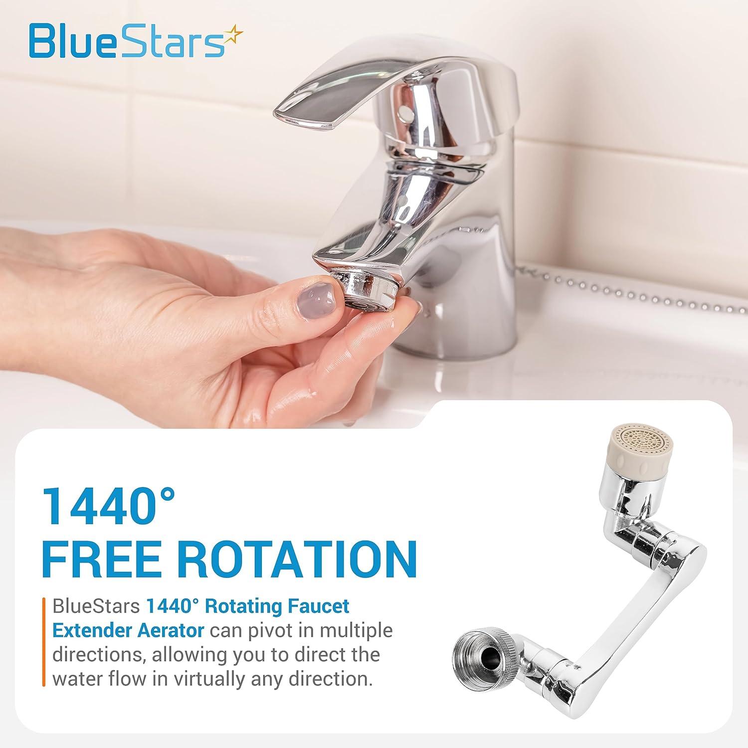 1440° Rotating Faucet Aerator image 1