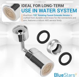 720° Rotating Faucet Aerator (Female Thread) thumbnail 4